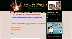 Desktop Screenshot of pactoderiqueza.com